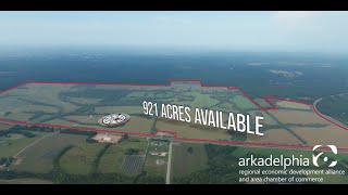 Southwest Arkansas Mega Site | 991 Acres of Available Property in Clark County, Arkansas