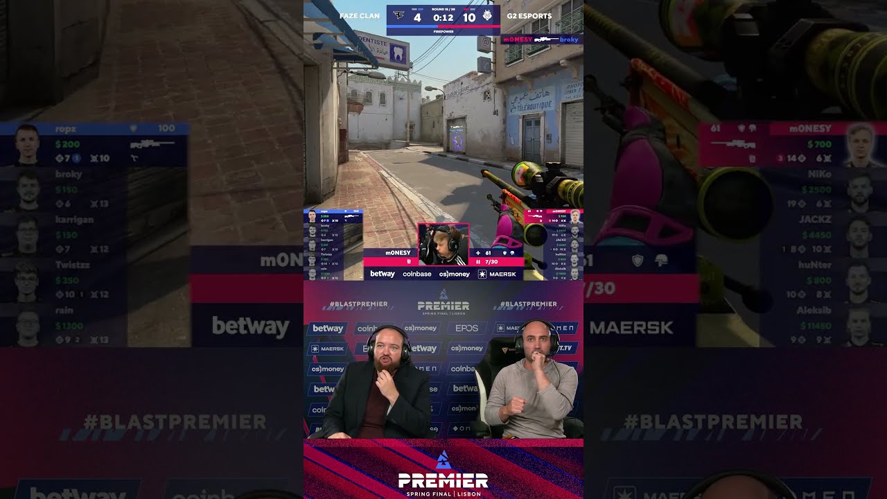M0NESY DESTROYING FaZe 1v3 