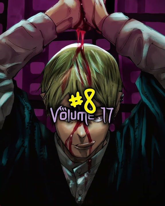 Jujutsu Kaisen volume covers ranking