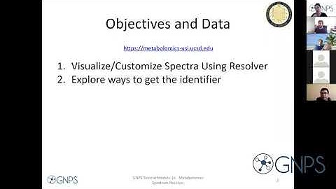 GNPS - Metabolomics Spectrum Resolver Workshop