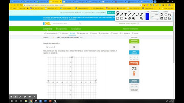 IXL Practice tutorials: Graphing linear inequalities in two-variables