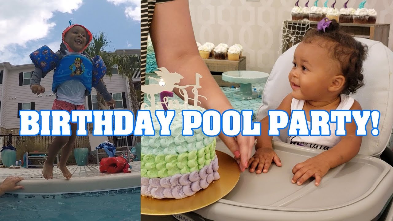 Julian and Harbor - Birthday Pool Party - Julian and Harbor - Birthday Pool Party