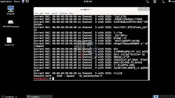 Spoofing Access Points using MDK3