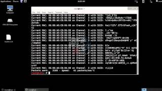Spoofing Access Points using MDK3