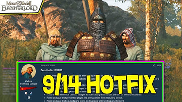 LORD DEATHS ADJUSTED in New 1.5.2 Hotfix EXPLAINED! - Mount & Blade II: Bannerlord