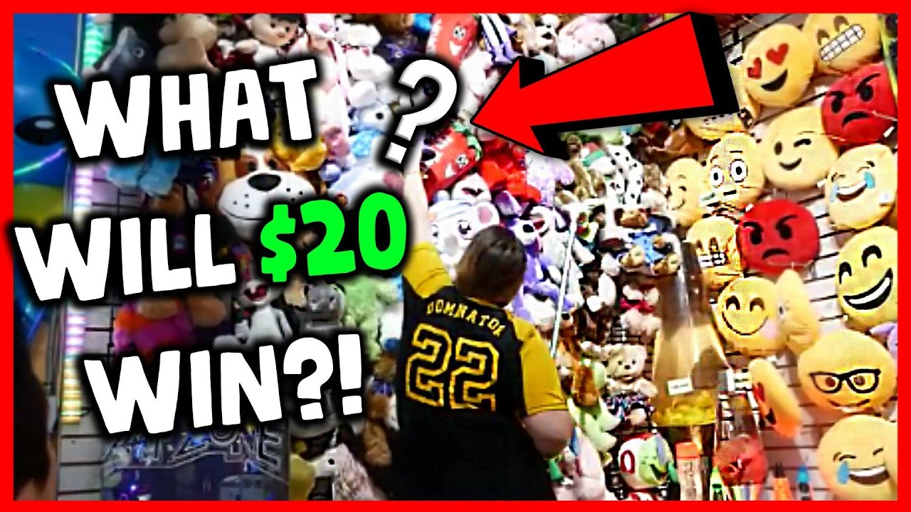 Zap Zone Arcade Ticket $20 Challenge What Can I Win? ArcadeJackpotPro