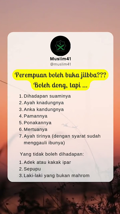 boleh buka jilbab, tapi... #storywa #storyislami #hijab #wanita #fypシ