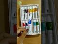 Unboxing Camel Artist Water Color Shorts Unboxing Colortheory Watercolor Satisfying