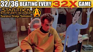 Beating Every 32X Game - Star Trek: Starfleet Academy (32 of 36)