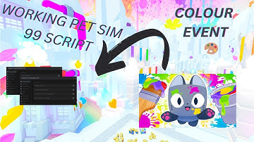 PET SIMULATOR 99 Script Pastebin 2024 UPDATE | BATTLE COLOR AUTO SPIN | AUTO FARM | HATCH 🎨| ZAPHUB