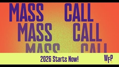 2026 Starts Now! Working Families Party Mass Call