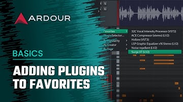 How to add plugins to favorites
