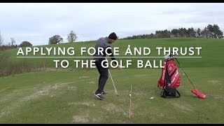 Applying force and thrust to the golf ball screenshot 5