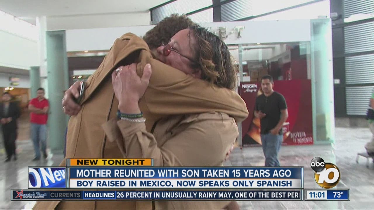 Sweet reunion: Mother, son find each other after 15 years apart