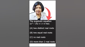Number of Roots in 10 Seconds: Discriminant Trick! #shorts