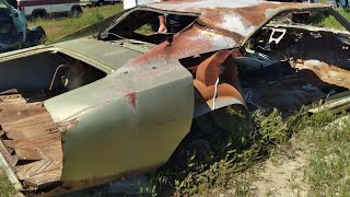 Oregon Mopar yard tour May 2023 A,B,E body parts and projects.dodge