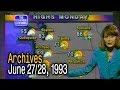 The weather channel archives  june 2728 1993  11pm  1am