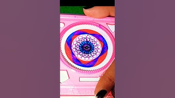 The Spirograph I enjoy in my childhood!!#shorts #youtubeshorts #spirograph