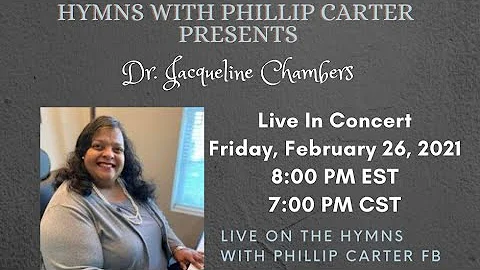 Dr. Jacqueline Chambers In Concert