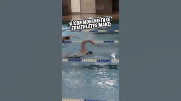 A common mistake triathletes make #triathlon #swimming #swim #swimtips