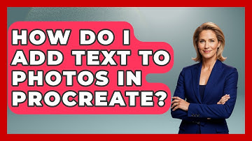 How Do I Add Text To Photos In Procreate? - Graphic Design Nerd