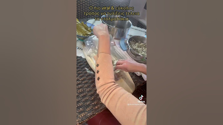 Ο πιο viral, γρήγορος & εύκολος τρόπος για να τυλίξεις τα ντολμαδάκια #cook #tips #food #greekfood