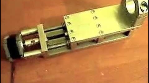 P10 v1.2 Oś Z CNC / Z axis CNC Linear actuator