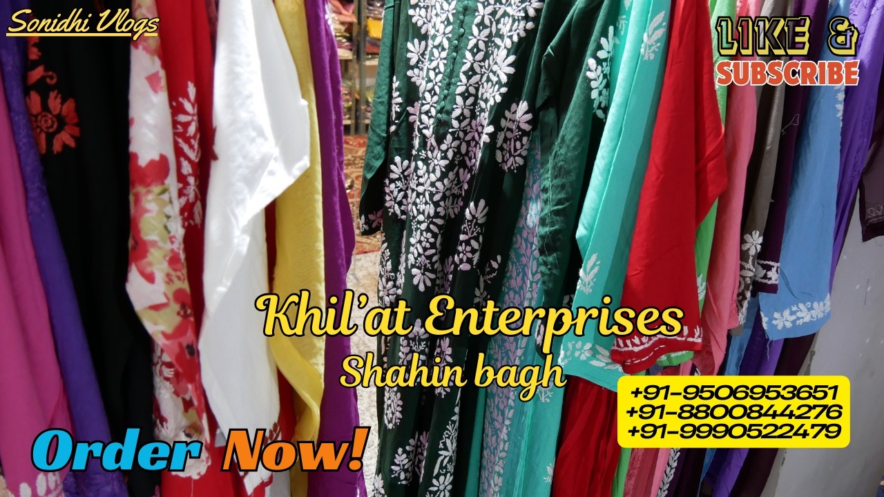 🧿🧿Biggest manufacturer of lakhnavi chikankari kurti in Jasola vihar shaheen bagh,Trending Collection