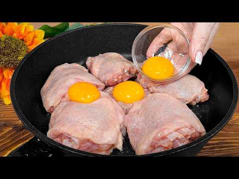 No cocines muslos de pollo hasta que veas esta receta! Una receta de cena sencilla y deliciosa!