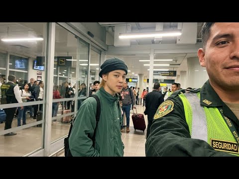 Jimin Lima Arrival From Papacito to Purple Bus 🚍