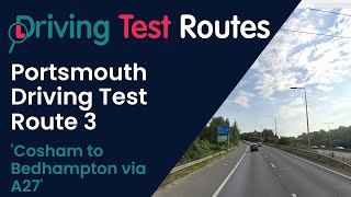 Portsmouth Driving Test Route 3