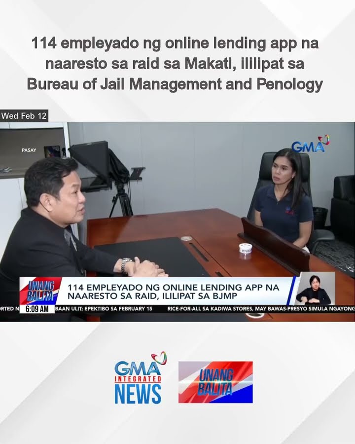 114 empleyado ng online lending app na naaresto sa raid, ililipat sa BJMP | Unang Balita