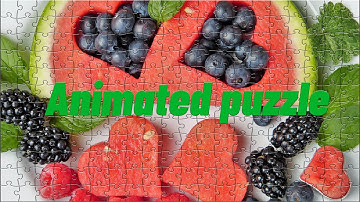 jigsaw puzzle #25 Very satisfying and relaxing appear in different animations with good song