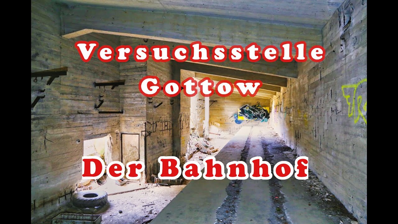 Versuchsstelle Gottow - Der Bahnhof