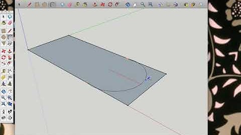 Using the Arc tool in Sketchup