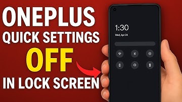 OnePlus Lock Screen Se Quick Settings Kaise Enable / Disable Kare?#shorts| #oneplus