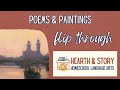Hearth &amp; Story Poems &amp; Paintings Flip Through | 4th Grade Homeschool Language Arts