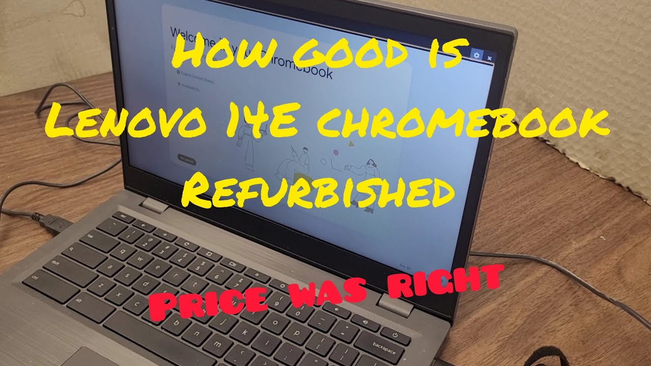 Lenovo 14E chromebook Refurbished for less than $100