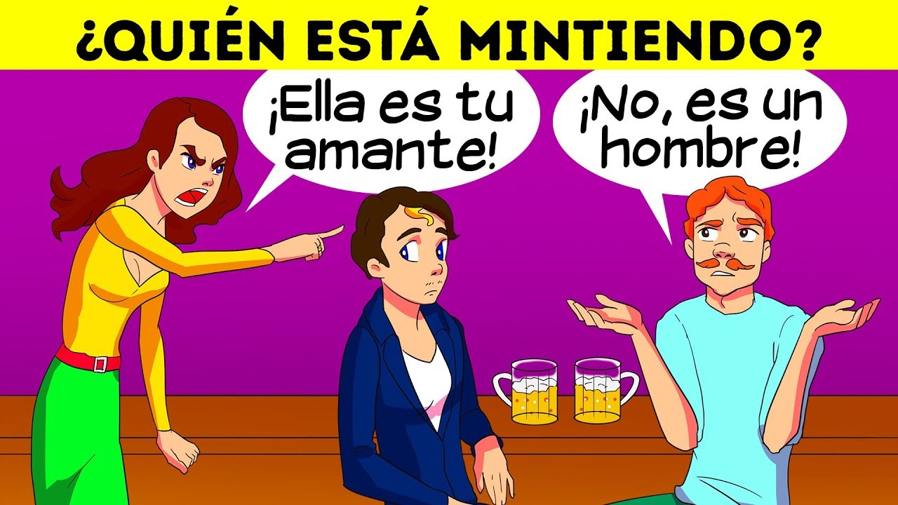 ¡ACERTIJOS DE AMOR E ILUSIONES QUE ENGAÑARÁN FÁCILMENTE TUS OJOS! acertijos de logica con respuesta