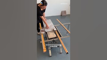 Cắt gạch nát nền cửa đi nhanh đơn giản bằng máy cắt gạch đa năng B1800