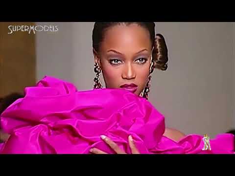 Tyra Banks Best Moments on Catwalk part 1 1992   1995 by SuperModels channel youtube