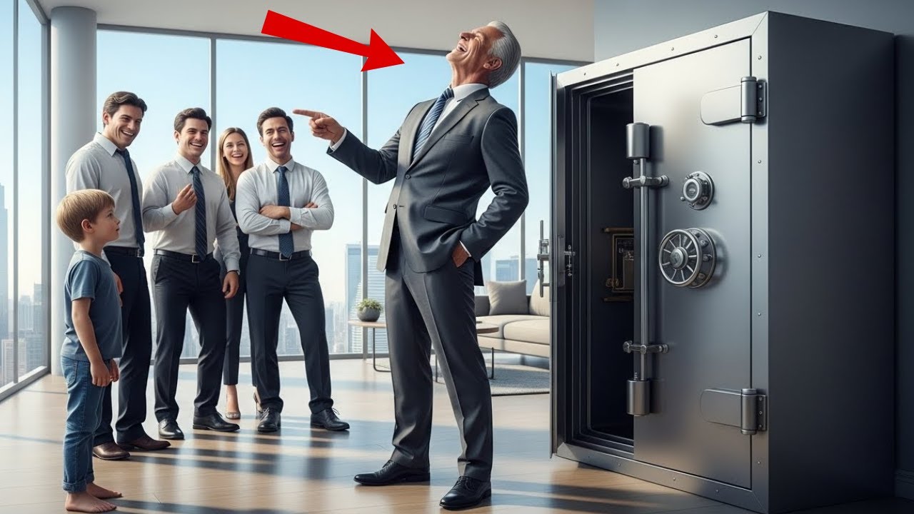 "I'LL GIVE YOU $100M IF YOU OPEN THE SAFE" — THE MILLIONAIRE LAUGHED, BUT THE POOR BOY SURPRISED HIM