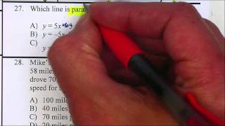 Algebra 1 - Parallel Lines P27