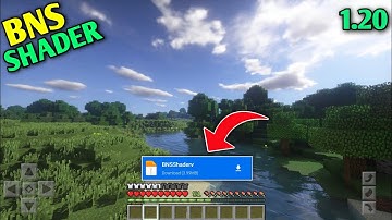 BNS Shader For Minecraft PE 1.20 | Cool Shader For MCPE | Low End Device | 1GB, 2GB | 100% Working
