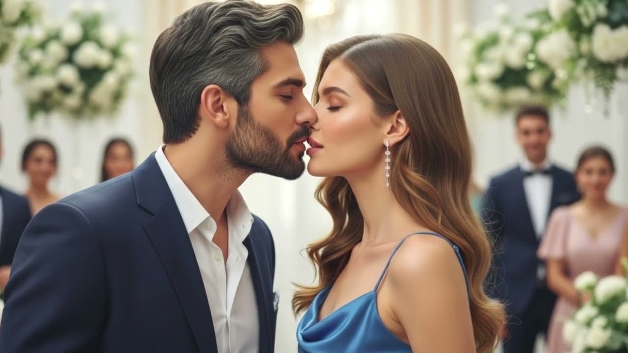 Rozproszona sekundę na ślubie tam przyjaciółki, nagle pocałował ją zakochany w niej milioner-drużba