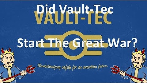 FALLOUT 4 - Did Vault-Tec Start The Great War??? - Here
