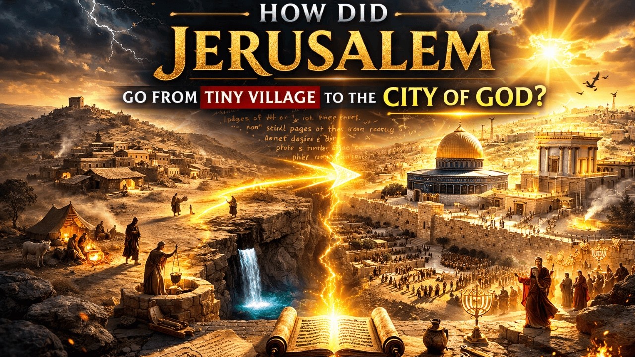 How Did Jerusalem Go from Tiny Village to the City of God? The Rise No Empire Could Predict
