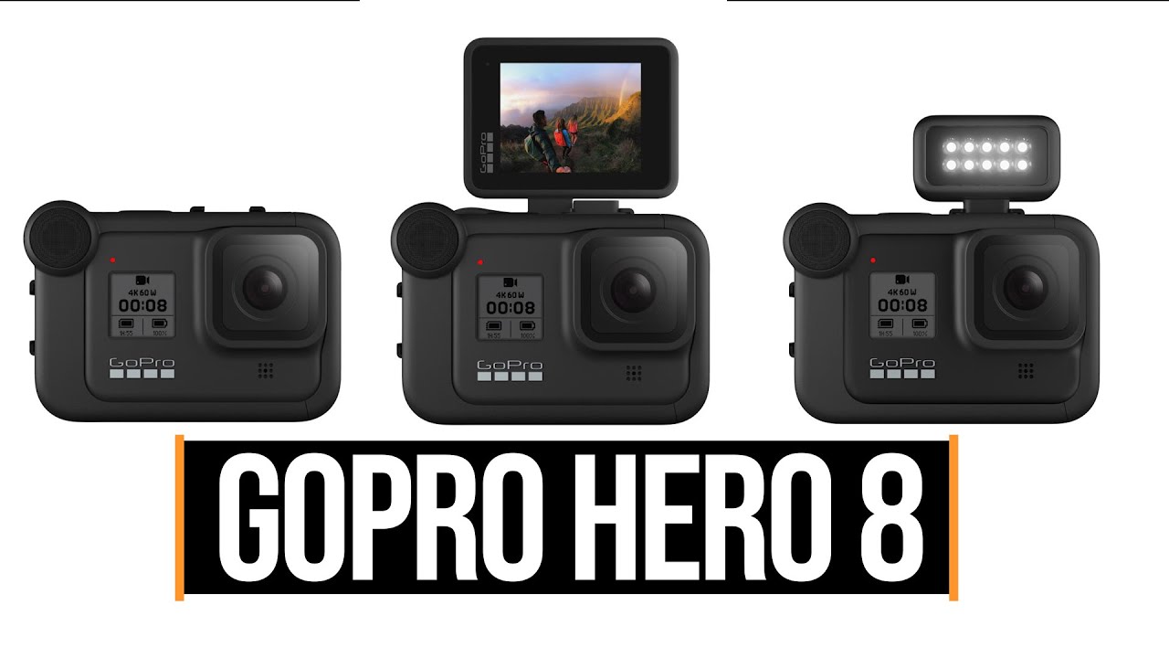 GoPro HERO 8 Black Camera de Actiune 4K60 cu Card de Memorie