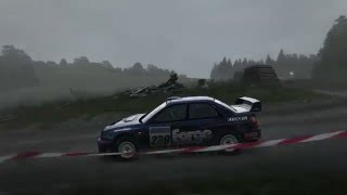 Dirt Rally 2016 - Wet And Slippery Roads 1080p60