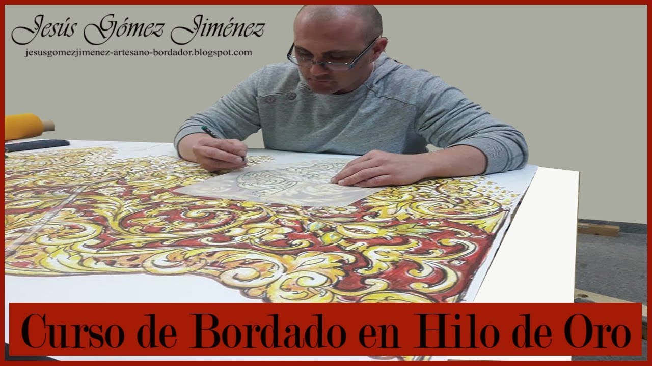 Curso de Bordado en Oro -  5 Años Trabajando Juntos.